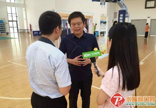 陈岱桦总裁接受中洁网记者采访